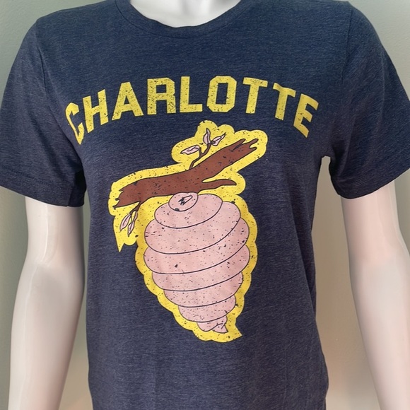 Charlotte NC CLT 704 Tee Shirt Small - Picture 2 of 6